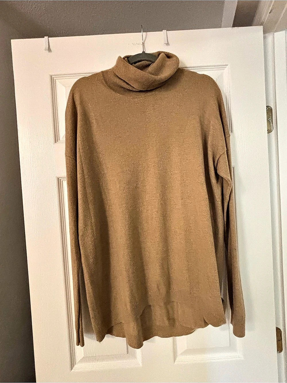 Gap Brown Cowl Neck Sweater Size Large